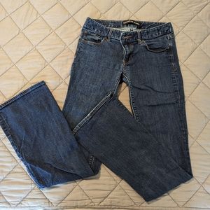Express women's jeans, boot cut. 6r.